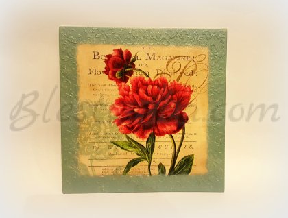 Canvas "The Scarlet Flower"