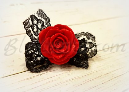 Ring "Red rose" 