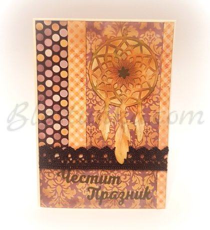 Greeting card "Retro"