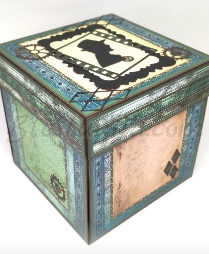 Surprise exploding box "Inspiration"