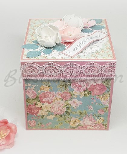 Surprise exploding box "Colorful"