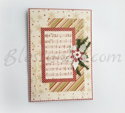 Tarjeta de Navidad "Canto de Navidad"