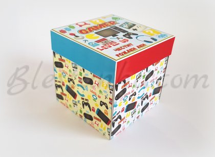 Caja sorpresa explosiva "Gamer"