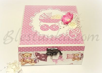 Baby`s Treasures Box "Sweet baby and bears"