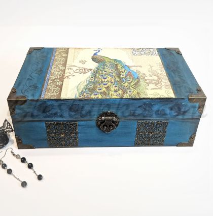 Caja de madera para joyas "Oriente"