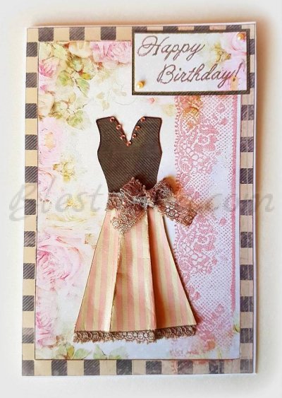 Greeting card "Chic"