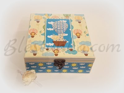 Caja para los tesoros del bebé "Dulce bebé" : viajero