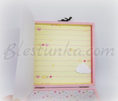 Baby`s Treasures Box "Sweet baby" in pink