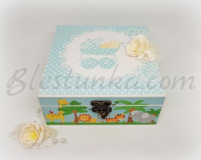 Baby`s Treasures Box "Sweet baby" - boy