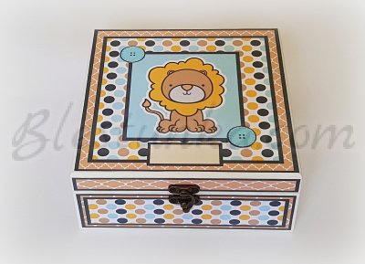 Baby`s Treasures Box "Little lion" 