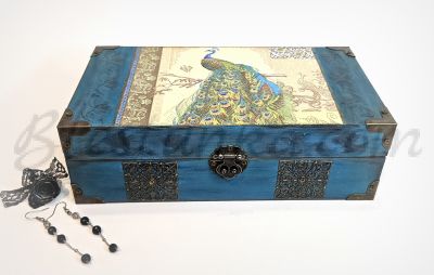 Caja de madera para joyas "Oriente"