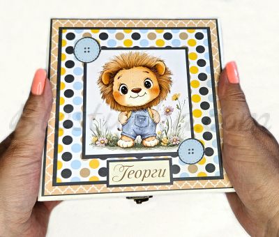Baby`s Treasures Box "Little lion" 