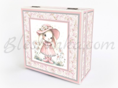 Baby`s Treasures Box "Pink bunny"