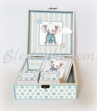 Baby`s Treasures Box "Little elephant" 