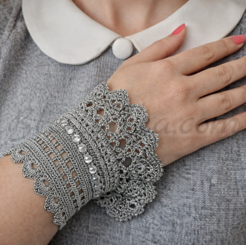 Bracelet "Silver Night"