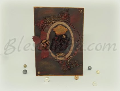 Tarjeta de invitación "Vestido de encaje"