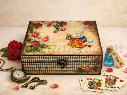 Caja  para joyas "Mundo de las maravillas"