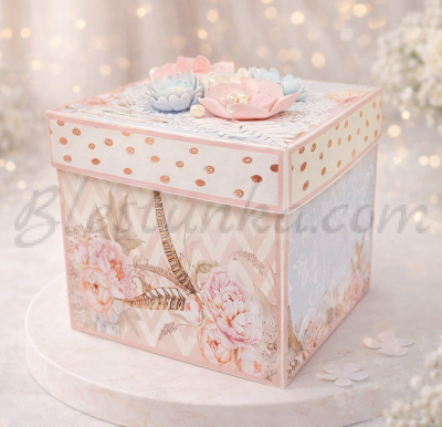 Surprise exploding box "Wedding" 