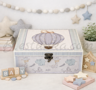Baby`s Treasures Box "Balloon ride": big 