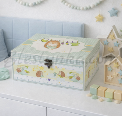 Baby`s Treasures Box "Little hadgehog" - big 